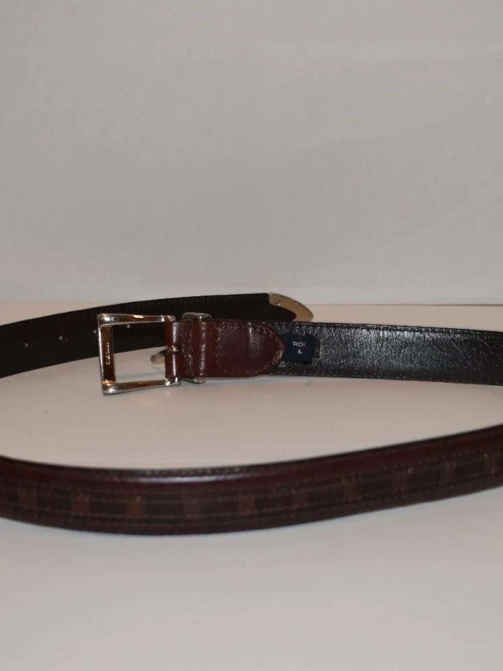 Boy's Round Tree & Yorke Full Grain Leather Upper Belt Size 8X